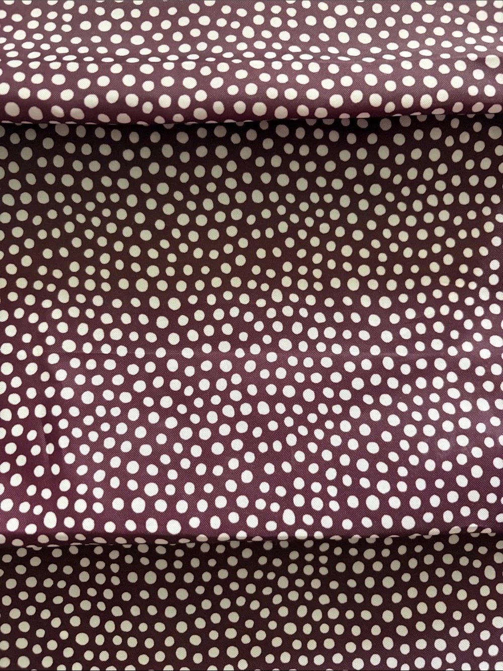 PB Dorm Polka Dot Hanging Fabric Organizer - Purple